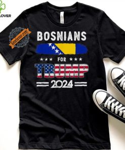 Official Bosnians for Trump 2024 bosnia and herzegovina flag T shirt 3 Official Bosnians for Trump 2024 bosnia and herzegovina flag T shirt