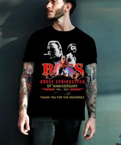 Official Boss Bruce Springsteen 59th Anniversary 1964 2023 Thank You For The Memories Signature Shirt 1 Official Boss Bruce Springsteen 59th Anniversary 1964 2023 Thank You For The Memories Signature Shirt