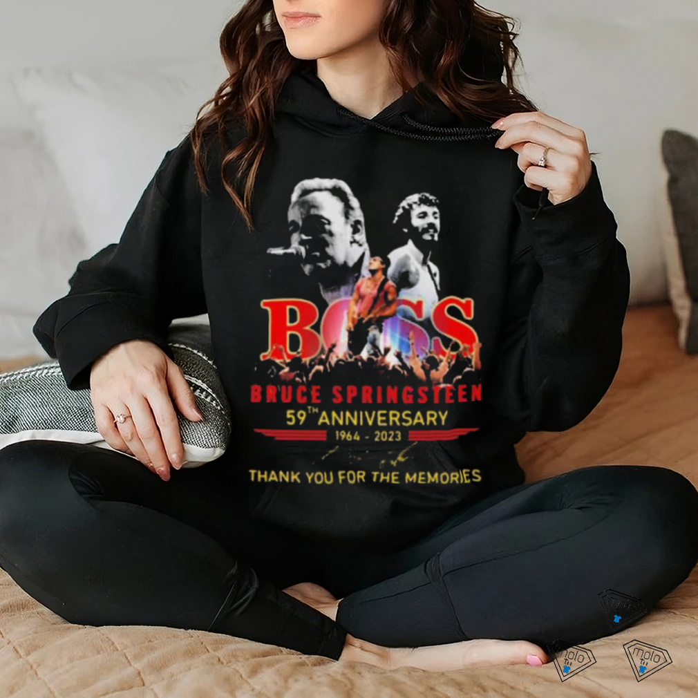 Official Boss Bruce Springsteen 59th Anniversary 1964 2023 Thank You For The Memories Signature Shirt Official Boss Bruce Springsteen 59th Anniversary 1964 2023 Thank You For The Memories Signature Shirt