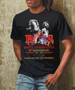 Official Boss Bruce Springsteen 59th Anniversary 1964 2023 Thank You For The Memories Signature Shirt 3 Official Boss Bruce Springsteen 59th Anniversary 1964 2023 Thank You For The Memories Signature Shirt