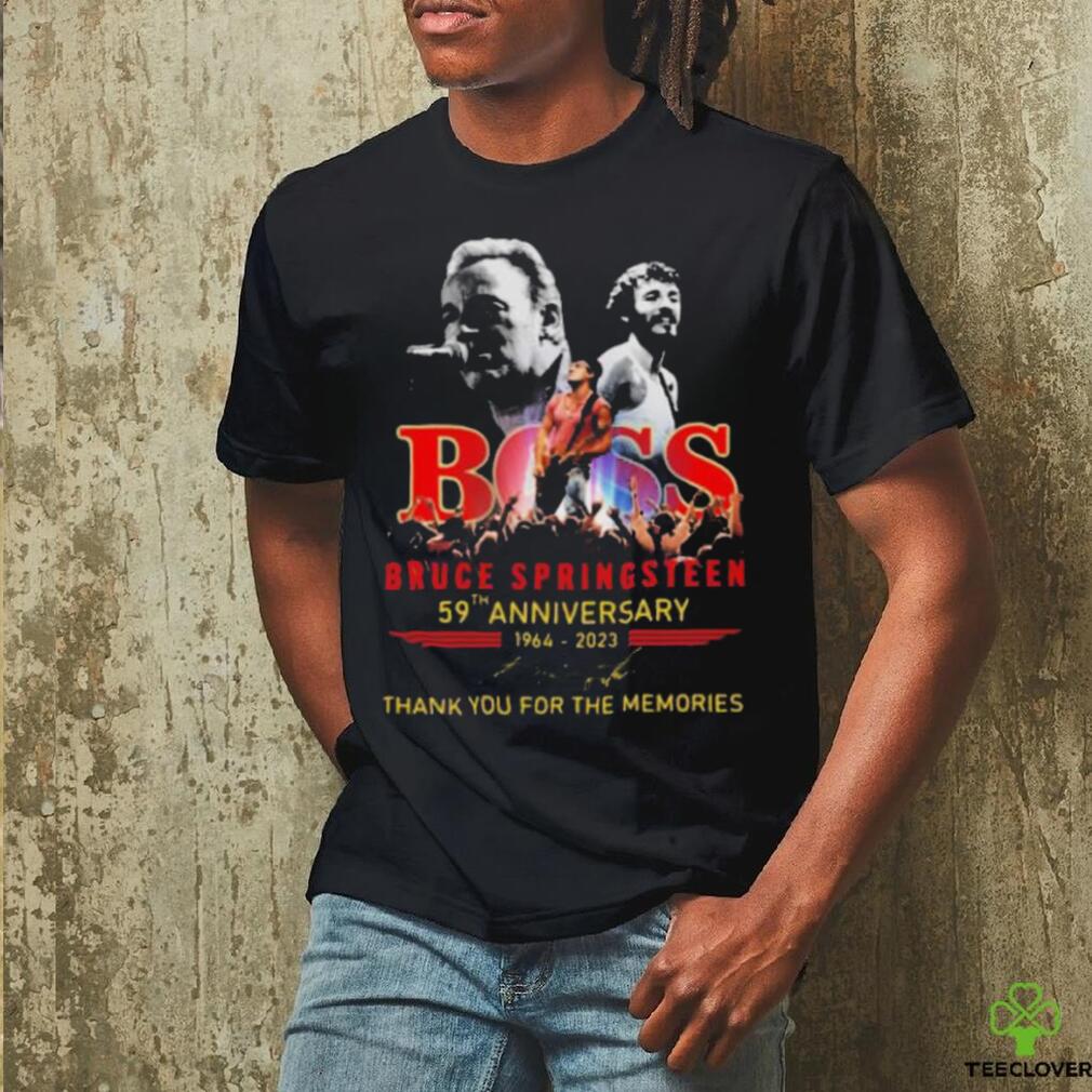 Official Boss Bruce Springsteen 59th Anniversary 1964 2023 Thank You For The Memories Signature Shirt Official Boss Bruce Springsteen 59th Anniversary 1964 2023 Thank You For The Memories Signature Shirt