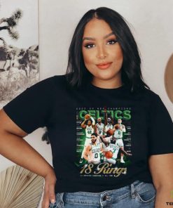 Official Boston Celtics 2023 24 NBA Champions 18 Rings The Greatest Franchise of All Time Poster Shirt