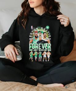 Official Boston Celtics 2024 Team Forever Fan Not Just When We Win Signatures shirt