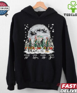 Official Boston Celtics Abbey Road 2024 Merry Christmas Signatures 2024 Shirt