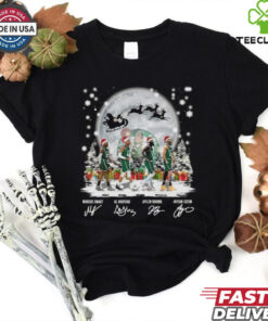 Official Boston Celtics Abbey Road 2024 Merry Christmas Signatures 2024 Shirt