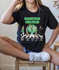 Official Boston Celtics Abbey road 2023 Signatures hoodie, sweater, longsleeve, shirt v-neck, t-shirt