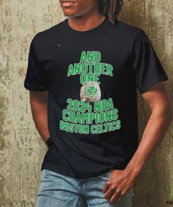Official Boston Celtics And Another One 2024 NBA Champions Ring Shirt