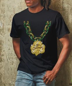 Official Boston Celtics Basketball Champions Shamrock Chain 18x Champs Shirt