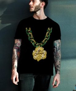 Official Boston Celtics Basketball Champions Shamrock Chain 18x Champs Shirt