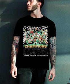 Official Boston Celtics Basketball Team Thank You For The Memories Signatures shirt 3 Official Boston Celtics Basketball Team Thank You For The Memories Signatures shirt