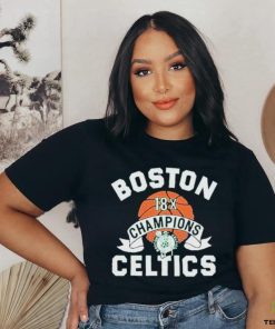 Official Boston Celtics Homage 18 time Nba Finals Champions Shirt