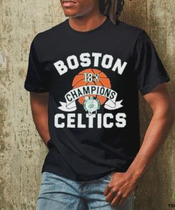 Official Boston Celtics Homage 18 time Nba Finals Champions Shirt