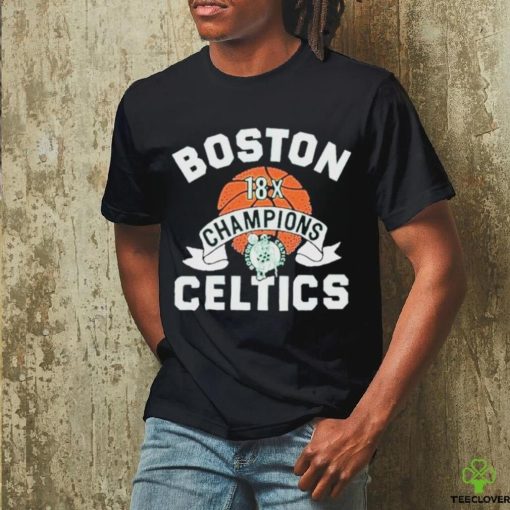 Official Boston Celtics Homage 18 time Nba Finals Champions Shirt