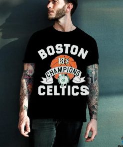Official Boston Celtics Homage 18 time Nba Finals Champions Shirt