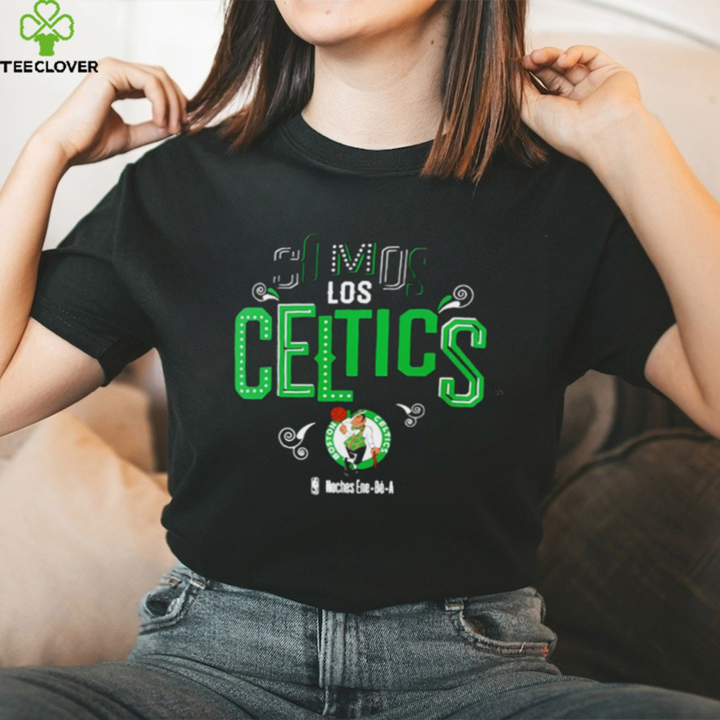 Official Boston Celtics Somos Los Celtics Noches Shirt Official Boston Celtics Somos Los Celtics Noches Shirt