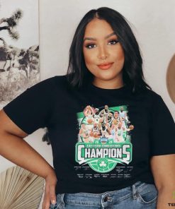 Official Boston Celtics Team Portrait Eastern Conference Basketball Champions 2024 Signatures shirt