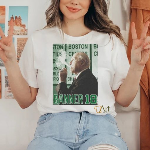 Official Boston Celtics World Champions Banner 18 Graphic Shirt