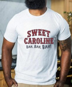 Official Boston Red Sox Sweet Caroline Baseball Arch T Shirt