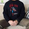 Official Boston Red Sox Youth Team Captain America Marvel T Shirt