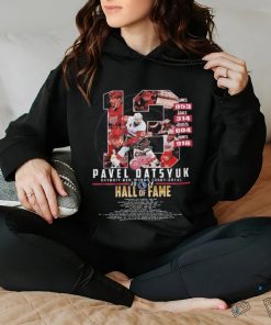Official Boston Red Wings Pavel Datsyuk Hall Of Fame 2024 Signature Shirt