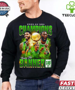 Official Boston's Victory 2023 24 Champions Edition Tee