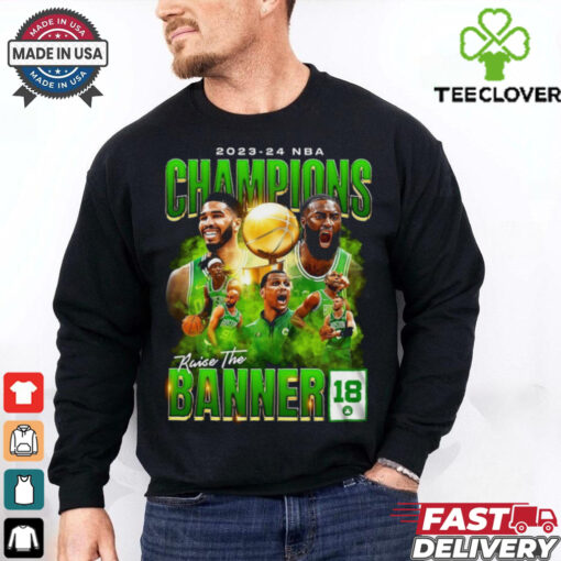 Official Boston’s Victory 2023 24 Champions Edition Tee