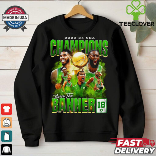 Official Boston’s Victory 2023 24 Champions Edition Tee