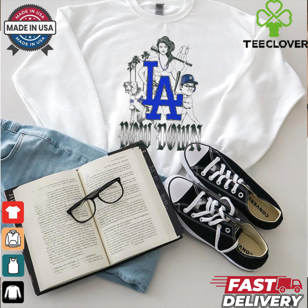 Official Bow down to the blue crew Los Angeles Dodgers t shirt Official Bow down to the blue crew Los Angeles Dodgers t shirt