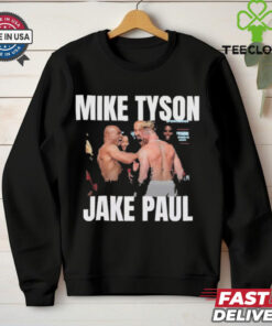 Official Boxing Fight Mike Tyson Jake Paul Shirt