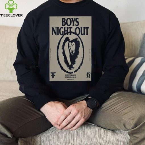 Official Boys Night Out Oct 4 6 2024 Furnaces Fest Birmingham AL Poster Shirt