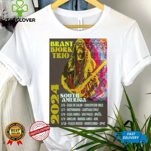 Official Brant Bjork Plaza Mateo, Montevideo, Uruguay 3.10.24 Poster Shirt