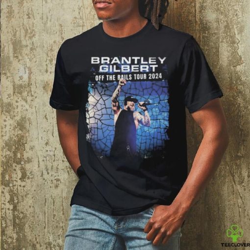 Official Brantley Gilbert Off The Rails Tour 2024 t shirt
