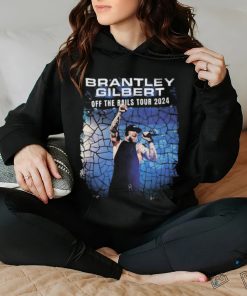 Official Brantley Gilbert Off The Rails Tour 2024 t shirt