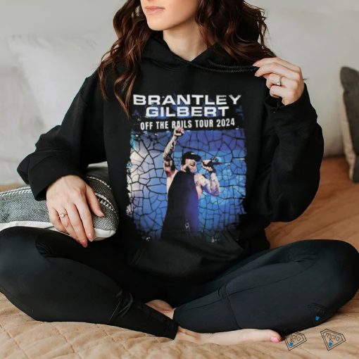 Official Brantley Gilbert Off The Rails Tour 2024 t shirt