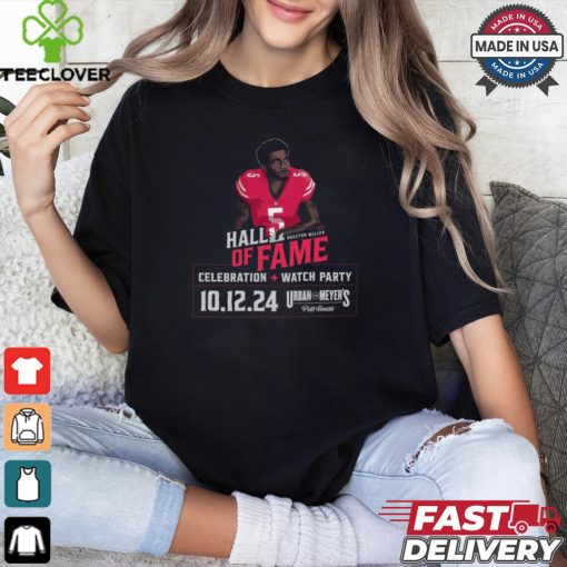 Official Braxton Miller Hall Of Fame Celebration 10 12 2024 shirt