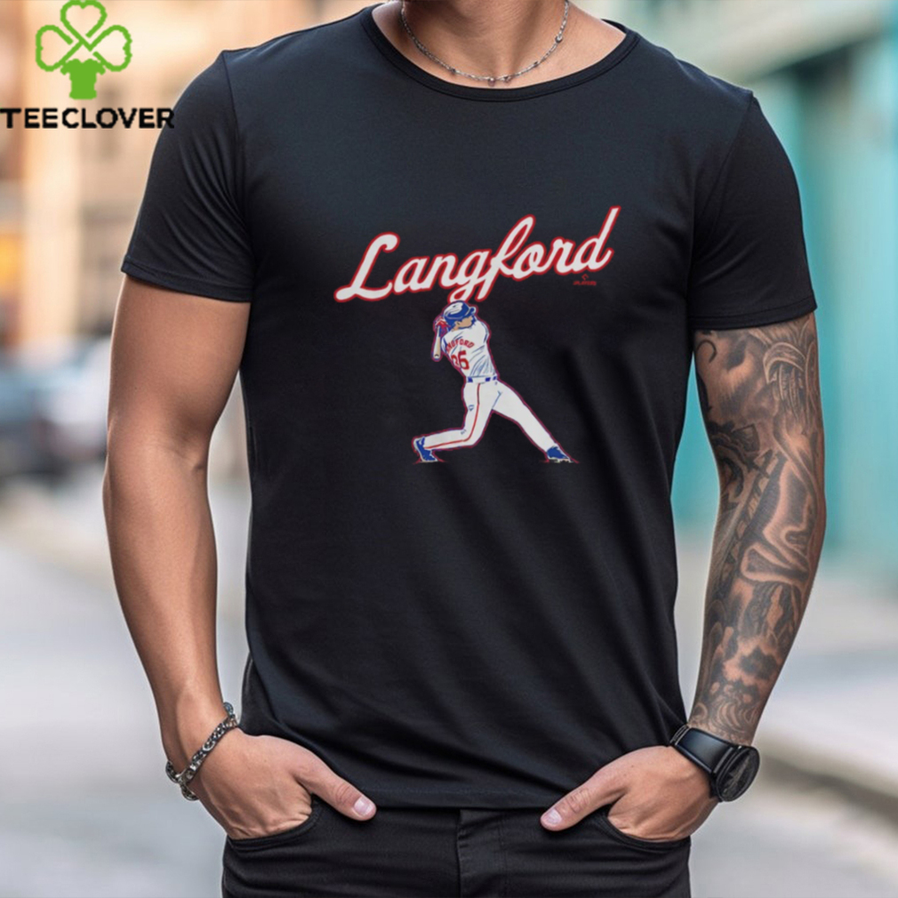 Official Breakingt Wyatt Langford Slugger Swing T Shirt Official Breakingt Wyatt Langford Slugger Swing T Shirt