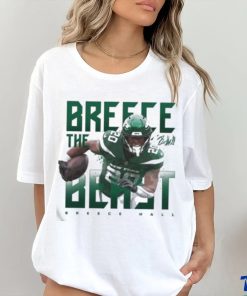 Official Breece Hall New York Jets Signature T shirt