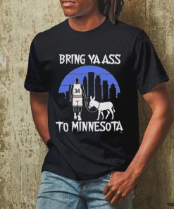 Official Bring Ya Ass Shirt Bring Ya Ass To Minnesota T Shirt