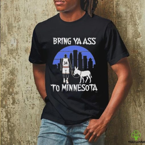 Official Bring Ya Ass Shirt Bring Ya Ass To Minnesota T Shirt