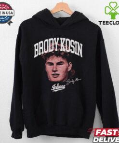 Official Brody Kosin Indiana Hoosiers Portrait Cardinal Signature t shirt