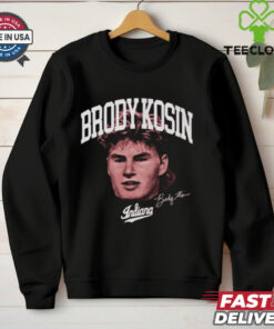 Official Brody Kosin Indiana Hoosiers Portrait Cardinal Signature t shirt