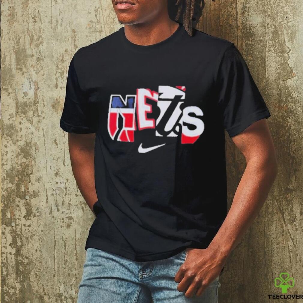Official Brooklyn nets nike 2021 22 city edition essential wordmark collage T shirt Official Brooklyn nets nike 2021 22 city edition essential wordmark collage T shirt