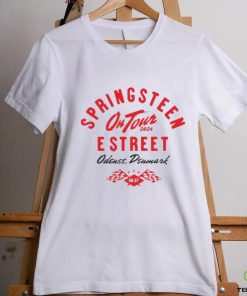 Official Bruce Springsteen And The E Street Band Denmark 2024 Limited Edition Tour T Shirt