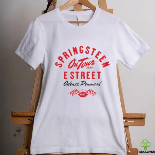 Official Bruce Springsteen And The E Street Band Denmark 2024 Limited Edition Tour T Shirt