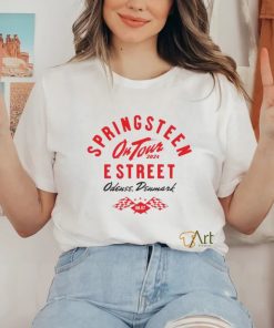 Official Bruce Springsteen And The E Street Band Denmark 2024 Limited Edition Tour T Shirt