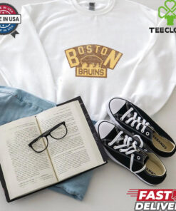 Official Bruins _47 Centennial Game Long Sleeve Cream T Shirt Fan Favorite