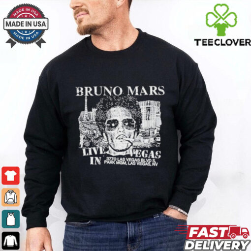 Official Bruno Mars Lnmt Live In Vegas Shirt