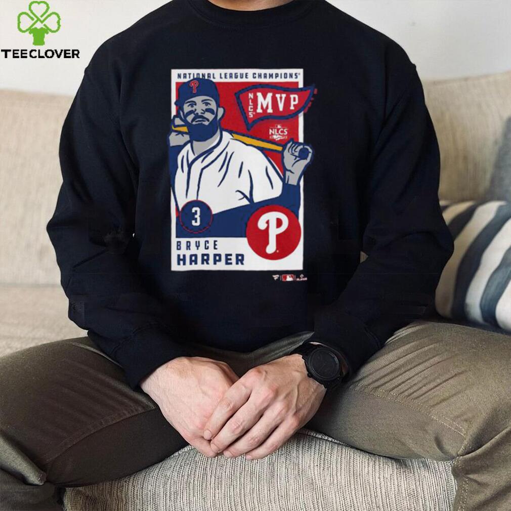 Official Bryce Harper Philadelphia Phillies 2022 National League Champions MVP shirt Official Bryce Harper Philadelphia Phillies 2022 National League Champions MVP shirt