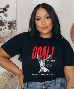 Official Bryce harper goal shirt