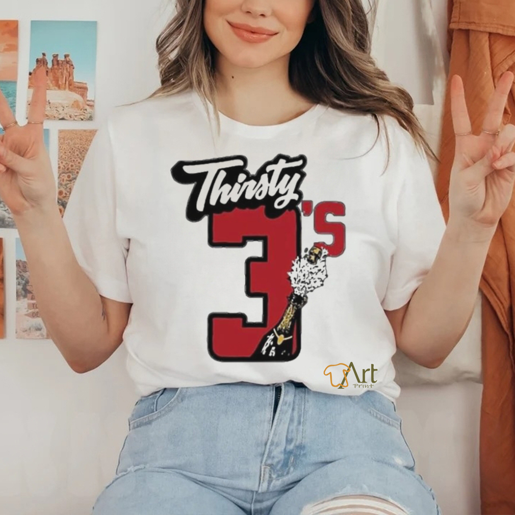 Official Bubba Wallace Thirsty 3’S Shirt Official Bubba Wallace Thirsty 3’S Shirt